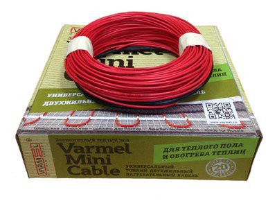 Нагревательный кабель для дома Varmel Mini Cable-15 (165-1680 Вт)