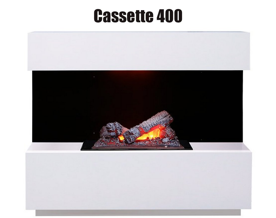 Электрокамин Kyoto с очагами Cassette 400/600