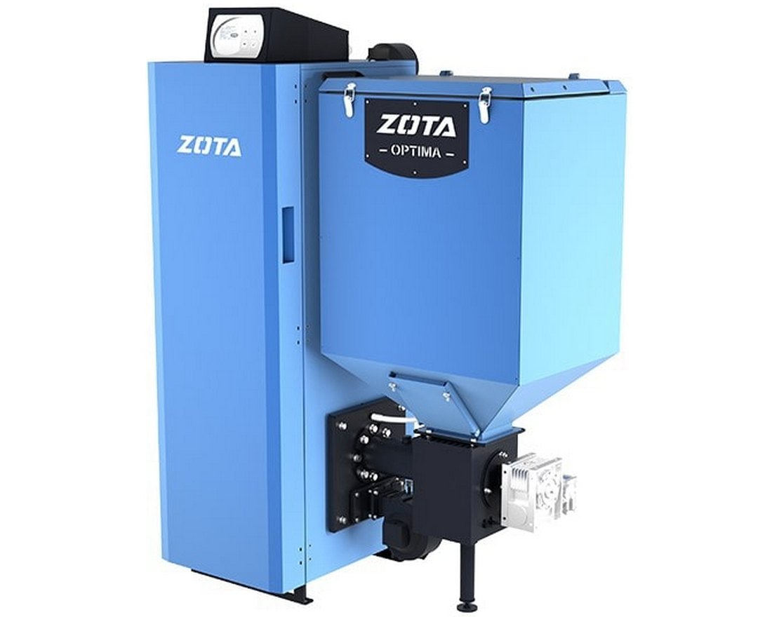 Твердотопливный автоматический котел Zota Optima 15-40 кВт